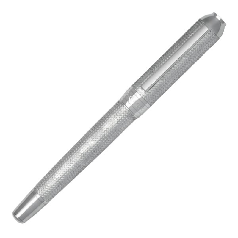 Hugo Boss rollerball pen elemental silver, , medium-null