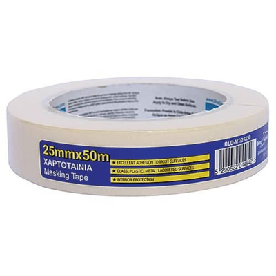 Blue dolphin masking tapes 25mm x 50m, , medium