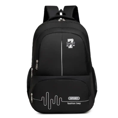 Urban edge climax backpack black, Black, medium