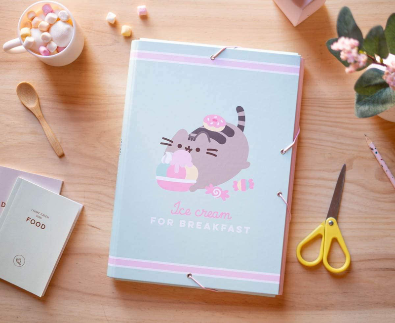 Product image: Pusheen a4 elasticated folder pusheen foodie collection-null