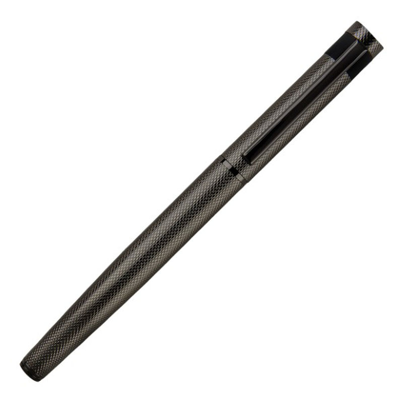 Hugo Boss rollerball pen loop diamond gun, , medium-null