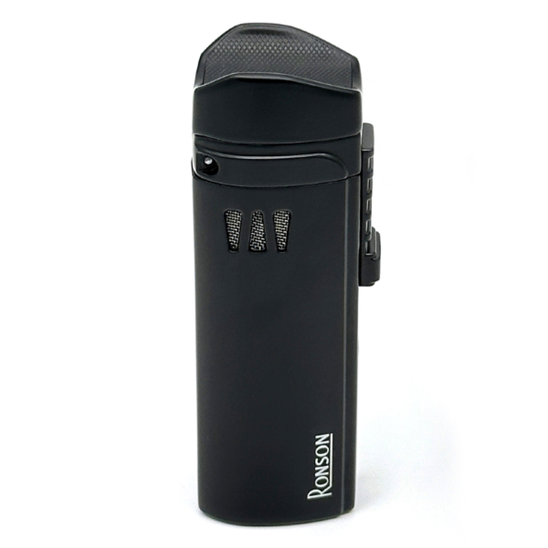 Ronson mistral black cigar lighter, , medium-null