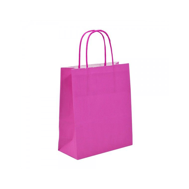 Fuchsia paper bag a5, , medium-null