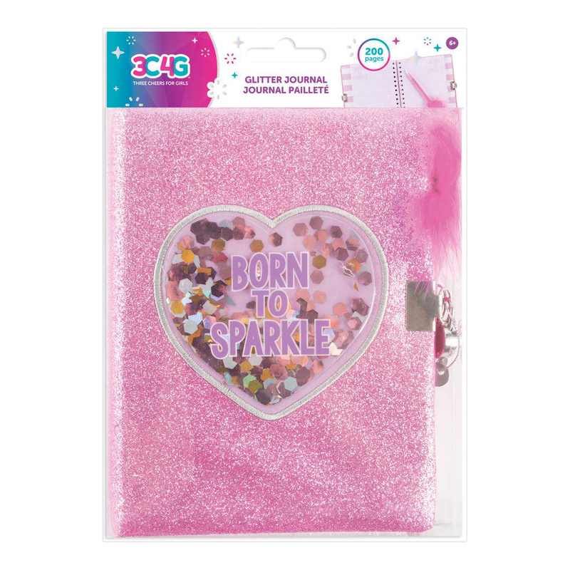 Product image: Make it real 3c4G born to sparkle glitter journal-null