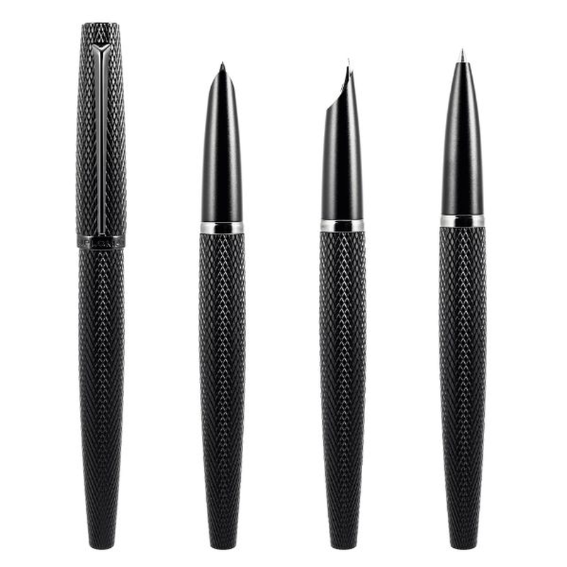 Product image: Diplomat rollerball "viper" black guilloche, , medium-null