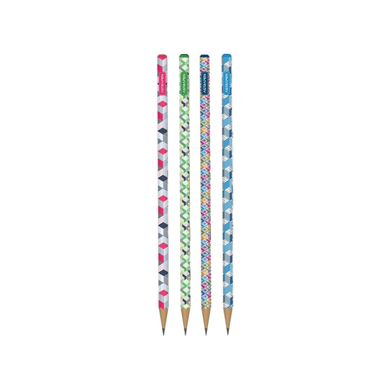 Product image: Μολύβι τρίγωνο hb σχέδιο patterns - astra, , medium-null