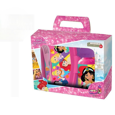 Stor disney princess bright and bold 4 pcs urban back to school set in gift box, , medium