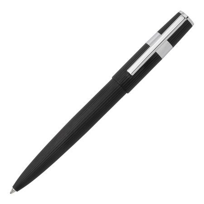 Hugo Boss ballpoint pen gear pinstripe black, , medium