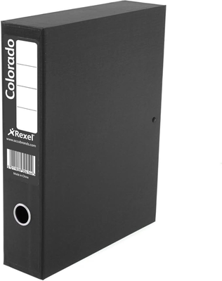 Rexel colorado lockspring box file- foolscap