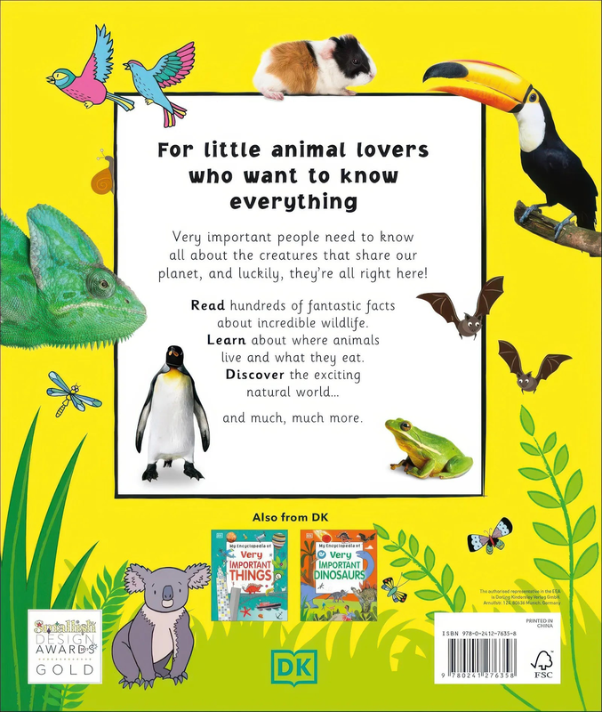Product image: My encyclopedia of very important animals, , medium-null
