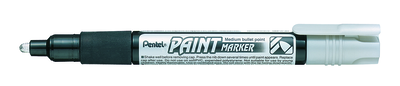 Pentel mmp20-zo paint marker  4.0mm silver, , medium
