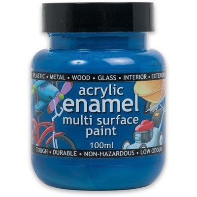 Acrylic enamel paint 100gr french blue (45), French Blue, medium