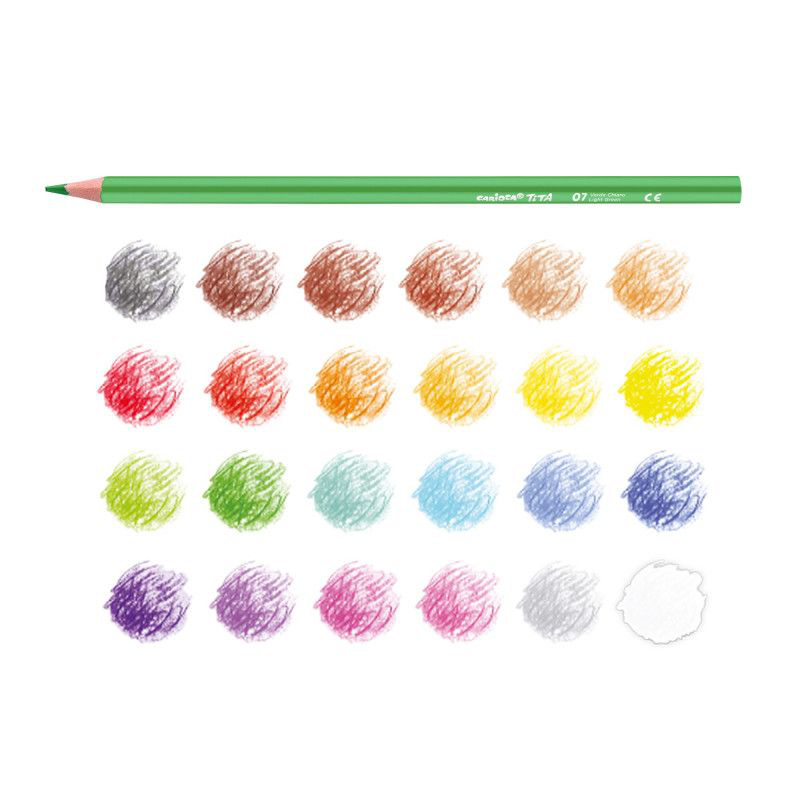 Carioca triangular pencil 24pc, , medium-null