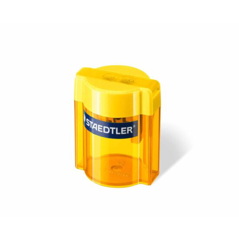 Staedteler pencil sharpener double hole 513001 (1pc random selection of colour), , medium-null