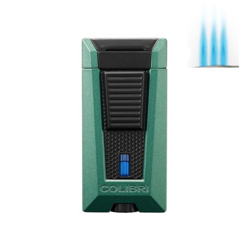 Product image: Colibri lighter stealth triple green-black, , medium-null