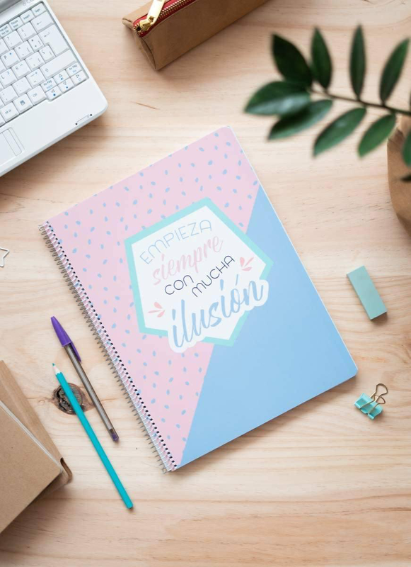 Erik grupo spiral notebook a4, microperforated, amelie pastel collection, , medium image number null