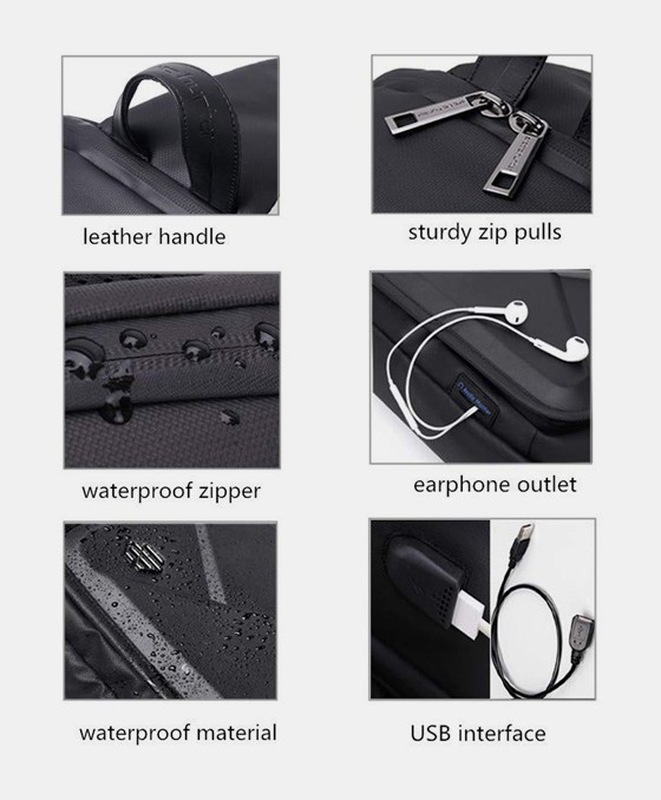 Arctic hunter rider crossbody bag black image number null