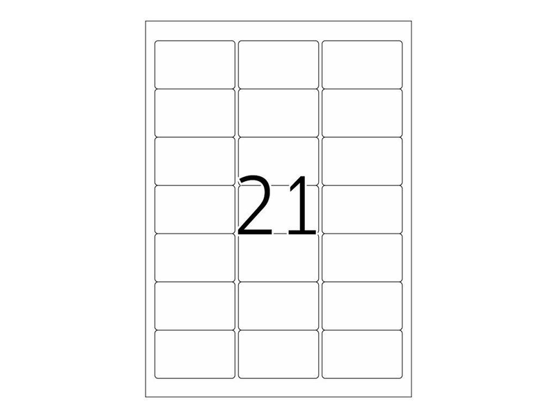 Herma premium address labels a4, 63,5 x 38,1 mm, white, permanent adhesion / 210 labels / 10 sheets, , medium-null