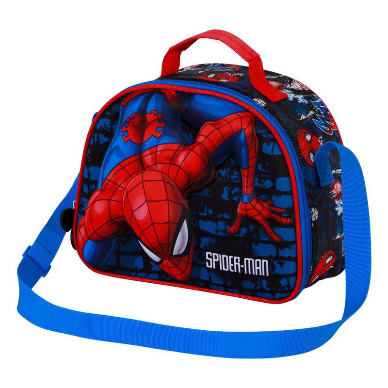 3d26 spiderman lunch bag-null