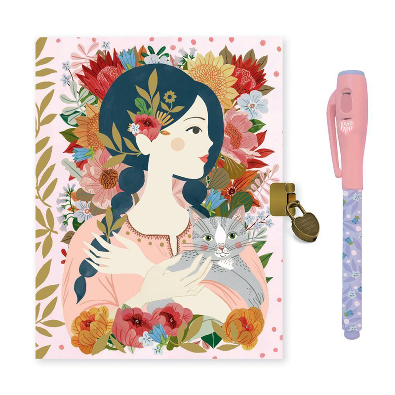 Oana secret notebook with pen, , medium image number null