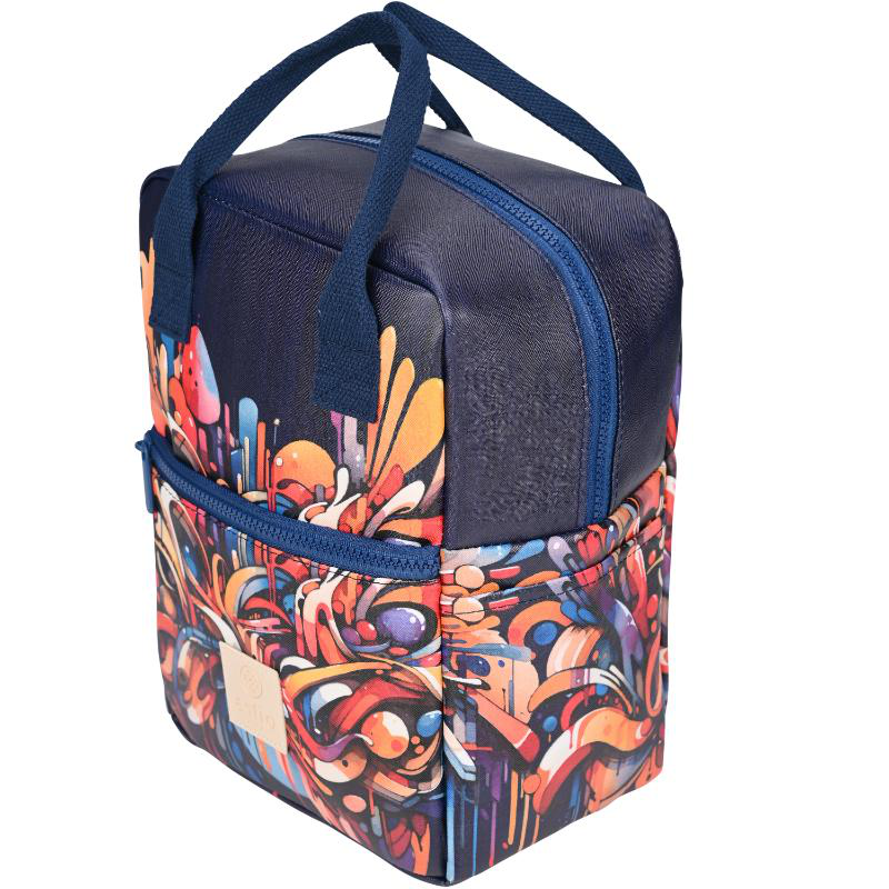 Estia insulated lunch bag save the aegean 7l - vibrant, , medium-null