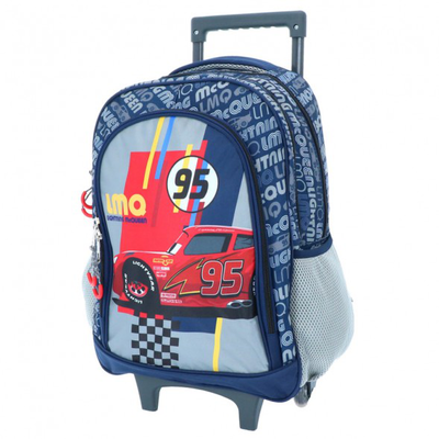 Gim trolley backpack bag cars elementary, , medium