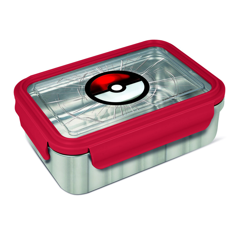 Pokemon stainless steel rectangular sandwich box, , medium-null