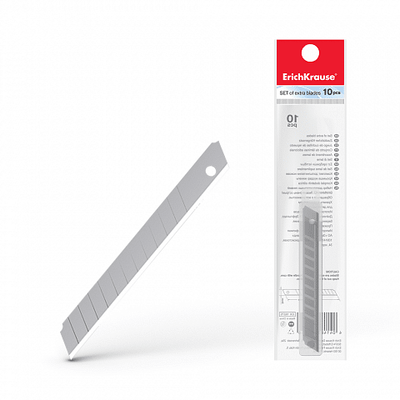 Erichkrause set of additional blades for cutter 9mm (10pcs)  19275, , medium