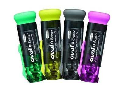 Correction tape 6m with eraser oval - special offer special offer, Yellow, medium