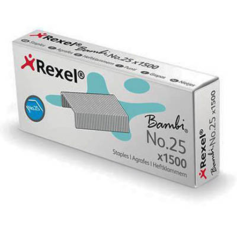 Rexel staples bambi n.25, , medium-null