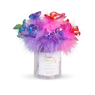 Great pretenders butterfly gem fluffy pens (24 pcs)