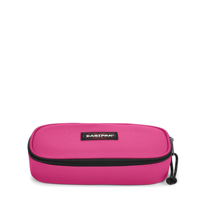 Eastpak oval single pencil case - pink escape