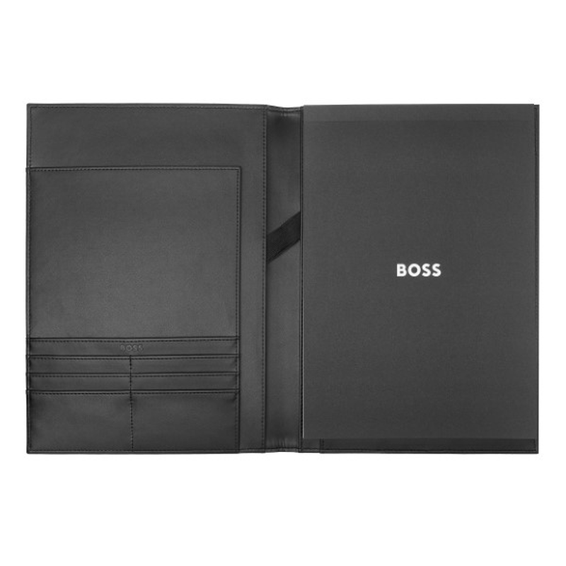 Boss folder a4 monogram black, , medium-null