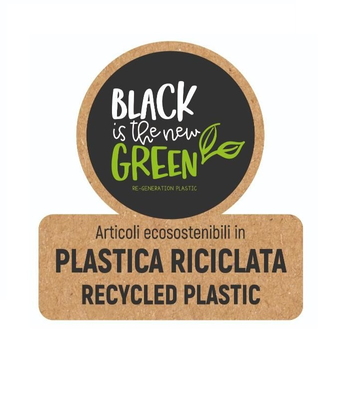 Arda black is the new green two hole sharpener, , medium