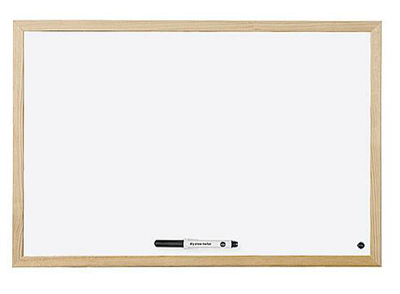 Μαγνητικος πινακας με ξυλινο πλαισιο 60x90cm, , medium