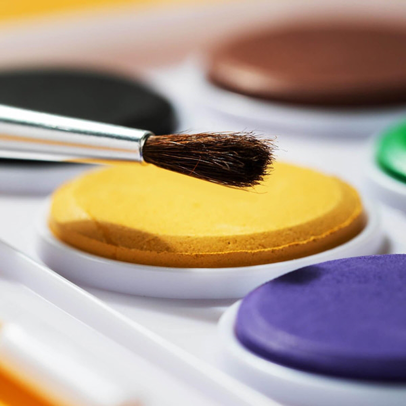 Watercolors με πινέλο - 12 τεμάχια deli, , medium image number null