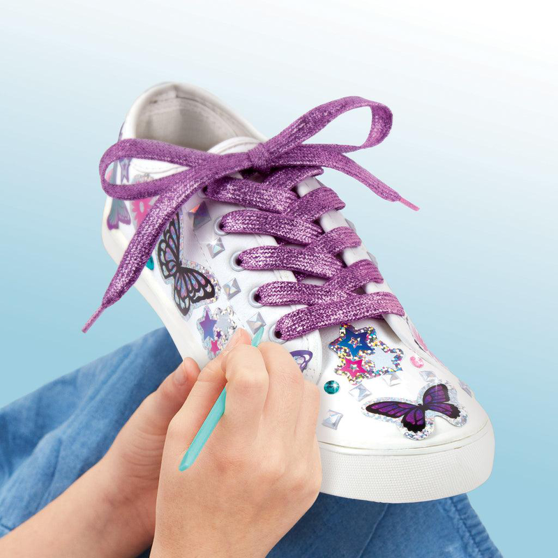 Make it real sticker chic: butterfly bling, , medium image number null