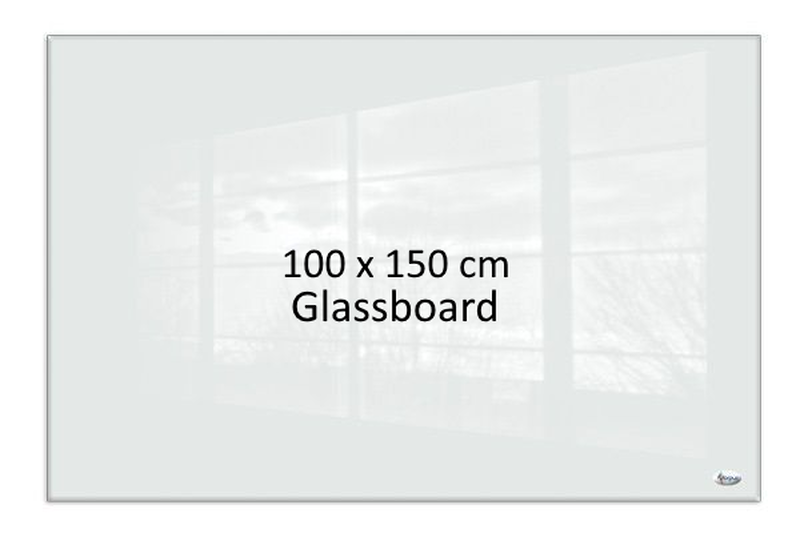 Magnetic glass board 100x150cm, , medium-null