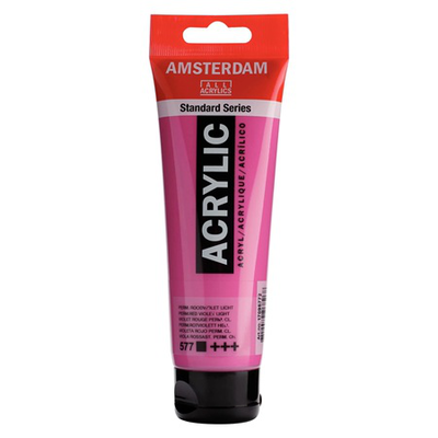 Amsterdam acrylic 120ml perm. Red violet light 577, , medium