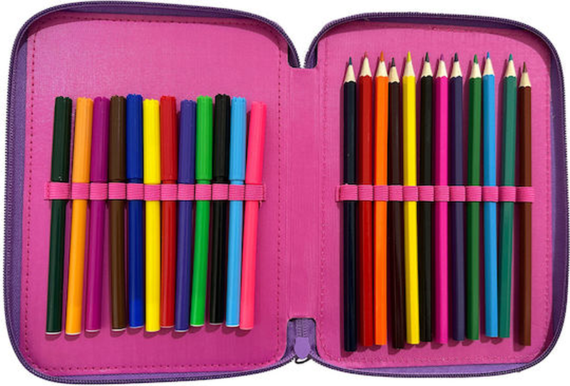 Product image: Must double pencil case 15x21x5cm frozen, , medium-null