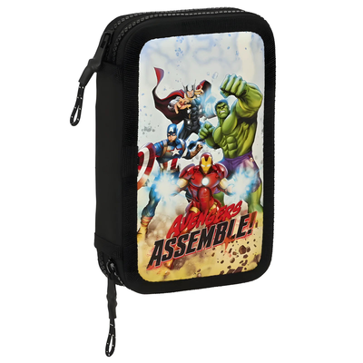 Marvel avengers forever double pencil case 28pcs, , medium