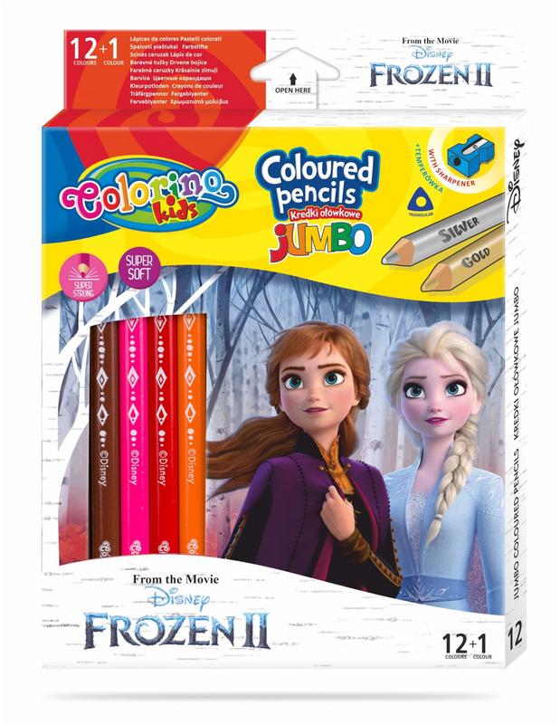 Product image: Colorino kids coloured pencils jumbo 12+1, , medium-null