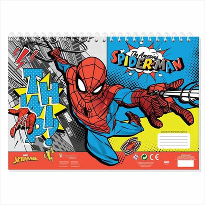 Μπλοκ ζωγραφικής spiderman2, , medium image number null