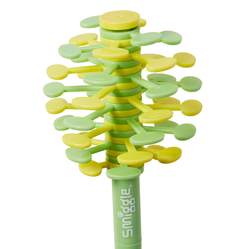 Smiggle glow in the dark fidget pen - green-null