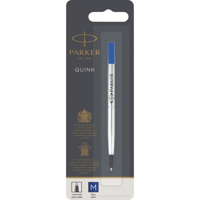 Ρarker quink refill rball blue med