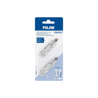 Ανταλλακτικές ταινίες διόρθωσης 5mm x 6m σετ 2 τεμαχίων - milan, , medium