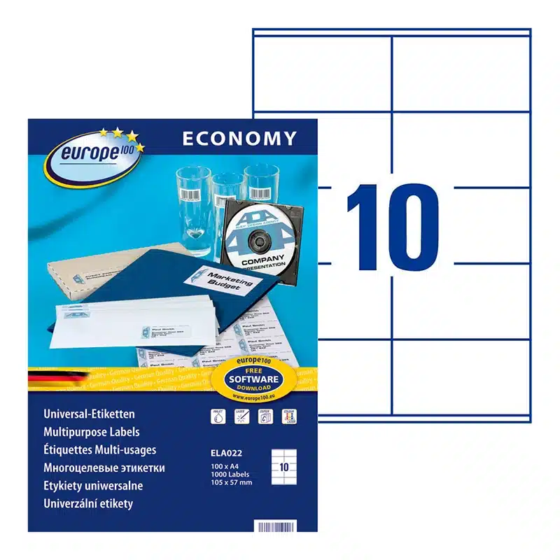 Economy/avery labels 105x57mm ela022, , medium-null