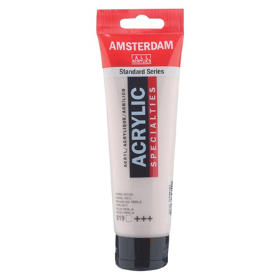 Amsterdam acrylic 120ml pearl red 819, , medium