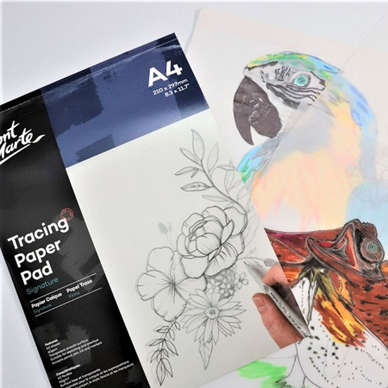 Product image: Mont marte tracing paper block a4 210x297mm, , medium-null