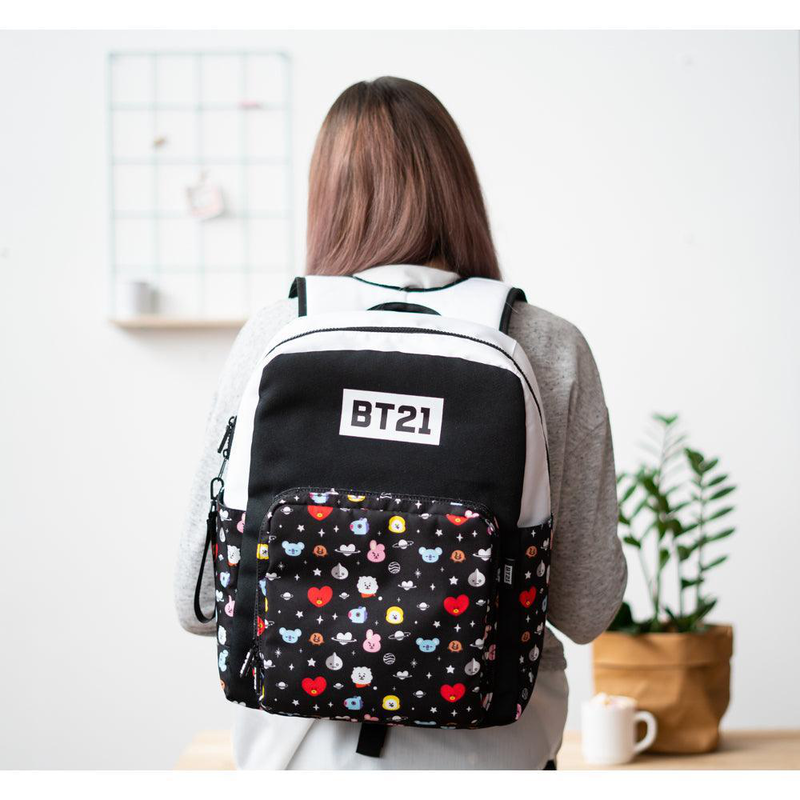 Bt21 cool collection unisex school backpack, , medium image number null